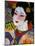 Geisha, Warrior Folk Art, Takamatsu, Shikoku, Japan-Dave Bartruff-Mounted Photographic Print