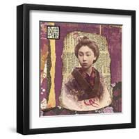 Geisha-Gwenaëlle Trolez-Framed Art Print