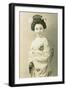 Geisha-null-Framed Art Print