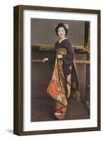 Geisha-null-Framed Art Print