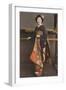 Geisha-null-Framed Art Print