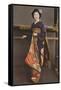 Geisha-null-Framed Stretched Canvas