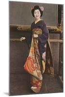 Geisha-null-Mounted Art Print
