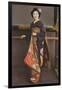 Geisha-null-Framed Art Print