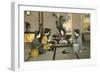 Geishas and Tea Ceremony-null-Framed Art Print