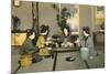 Geishas and Tea Ceremony-null-Mounted Premium Giclee Print