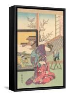 Geishas Dressing-null-Framed Stretched Canvas
