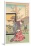 Geishas Dressing-null-Framed Art Print