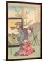 Geishas Dressing-null-Framed Art Print