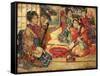 Geishas in an Interior, 1894-Edward Atkinson Hornel-Framed Stretched Canvas