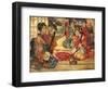 Geishas in an Interior, 1894-Edward Atkinson Hornel-Framed Premium Giclee Print