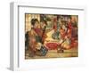 Geishas in an Interior, 1894-Edward Atkinson Hornel-Framed Premium Giclee Print