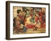 Geishas in an Interior, 1894-Edward Atkinson Hornel-Framed Giclee Print