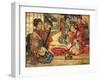 Geishas in an Interior, 1894-Edward Atkinson Hornel-Framed Giclee Print