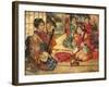 Geishas in an Interior, 1894-Edward Atkinson Hornel-Framed Giclee Print