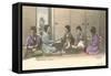 Geishas-null-Framed Stretched Canvas