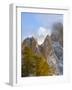 Geisler mountain range in the dolomites of the Villnoss Valley in South Tyrol, Alto Adige-Martin Zwick-Framed Photographic Print