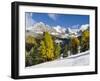 Geisler Mountain Range, Odle in the Dolomites, Groeden Valley, Val Gardena, South Tyrol, Alto Adige-Martin Zwick-Framed Photographic Print