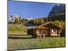 Geisler Mountain Range, Odle in the Dolomites, Groeden Valley, Val Gardena, South Tyrol, Alto Adige-Martin Zwick-Mounted Photographic Print