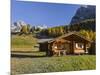 Geisler Mountain Range, Odle in the Dolomites, Groeden Valley, Val Gardena, South Tyrol, Alto Adige-Martin Zwick-Mounted Photographic Print