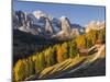 Geisler Mountain Range, Odle in the Dolomites, Groeden Valley, Val Gardena, South Tyrol, Alto Adige-Martin Zwick-Mounted Premium Photographic Print