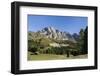 Geisler mountains, nature park Puez-Geisler. Val Gardena, South Tyrol, Alto Adige. Italy-Martin Zwick-Framed Photographic Print