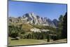 Geisler mountains, nature park Puez-Geisler. Val Gardena, South Tyrol, Alto Adige. Italy-Martin Zwick-Mounted Photographic Print