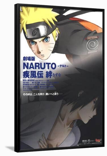 Gekij? ban Naruto: Shipp?den - Kizuna - Japanese Style-null-Framed Poster