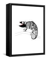 Gekko-null-Framed Stretched Canvas