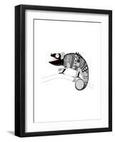 Gekko-null-Framed Art Print