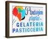 Gelateria Pasticceria-Tosh-Framed Art Print