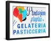 Gelateria Pasticceria-Tosh-Framed Art Print