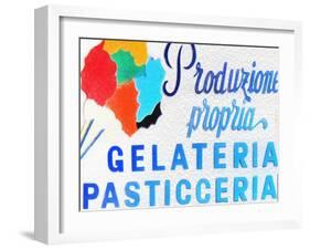 Gelateria Pasticceria-Tosh-Framed Art Print