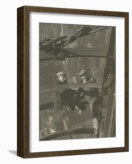 (Gelatin Silver Print)-Lewis Wickes Hine-Framed Giclee Print