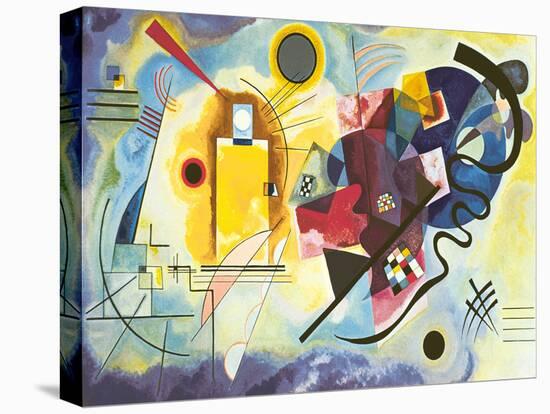 Gelb - rot - blau-Wassily Kandinsky-Stretched Canvas