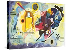 Gelb - rot - blau-Wassily Kandinsky-Stretched Canvas