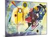 Gelb - rot - blau-Wassily Kandinsky-Mounted Art Print