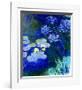 Gelbe Seerosen Und Agapanthes-Claude Monet-Framed Art Print