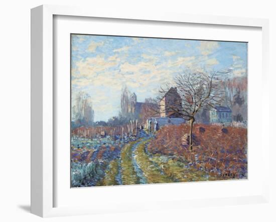 Gelee Blanche - Ete De La Saint-Martin, 1874-Alfred Sisley-Framed Giclee Print