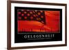 Gelegenheit: Motivationsposter Mit Inspirierendem Zitat-null-Framed Photographic Print