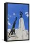 Gellert Hill, the Liberation Monument-Massimo Borchi-Framed Stretched Canvas