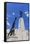 Gellert Hill, the Liberation Monument-Massimo Borchi-Framed Stretched Canvas