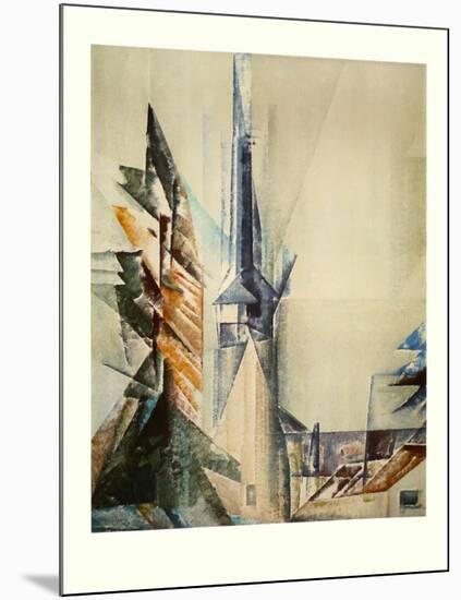 Gelmeroda-Lyonel Feininger-Mounted Collectable Print