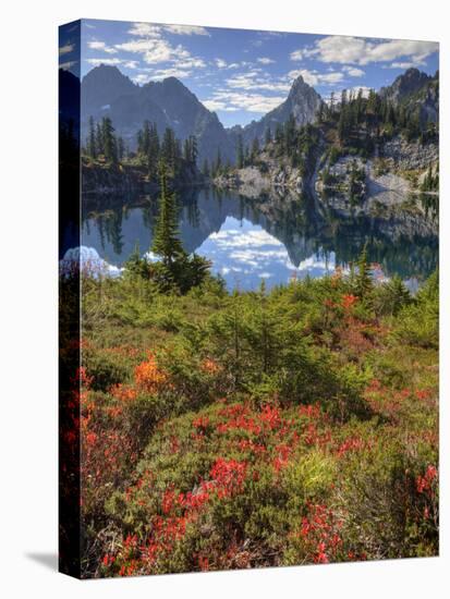 Gem Lake, Alpine Lakes Wilderness, Washington, Usa-Jamie & Judy Wild-Stretched Canvas