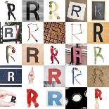 Collage With 25 Images With Letter E-gemenacom-Art Print