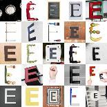 Collage With 25 Images With Letter E-gemenacom-Art Print