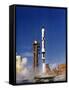 Gemini 12 Astronauts Lift Off Aboard a Titan Launch Vehicle-Stocktrek Images-Framed Stretched Canvas