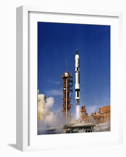 Gemini 12 Astronauts Lift Off Aboard a Titan Launch Vehicle-Stocktrek Images-Framed Photographic Print