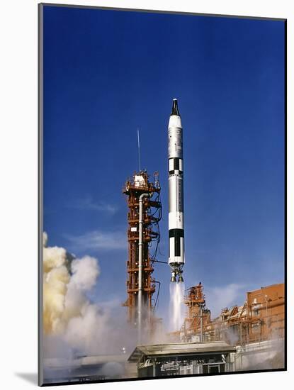 Gemini 12 Astronauts Lift Off Aboard a Titan Launch Vehicle-Stocktrek Images-Mounted Photographic Print