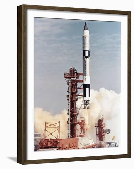 Gemini 12 Space Capsule-null-Framed Premium Photographic Print